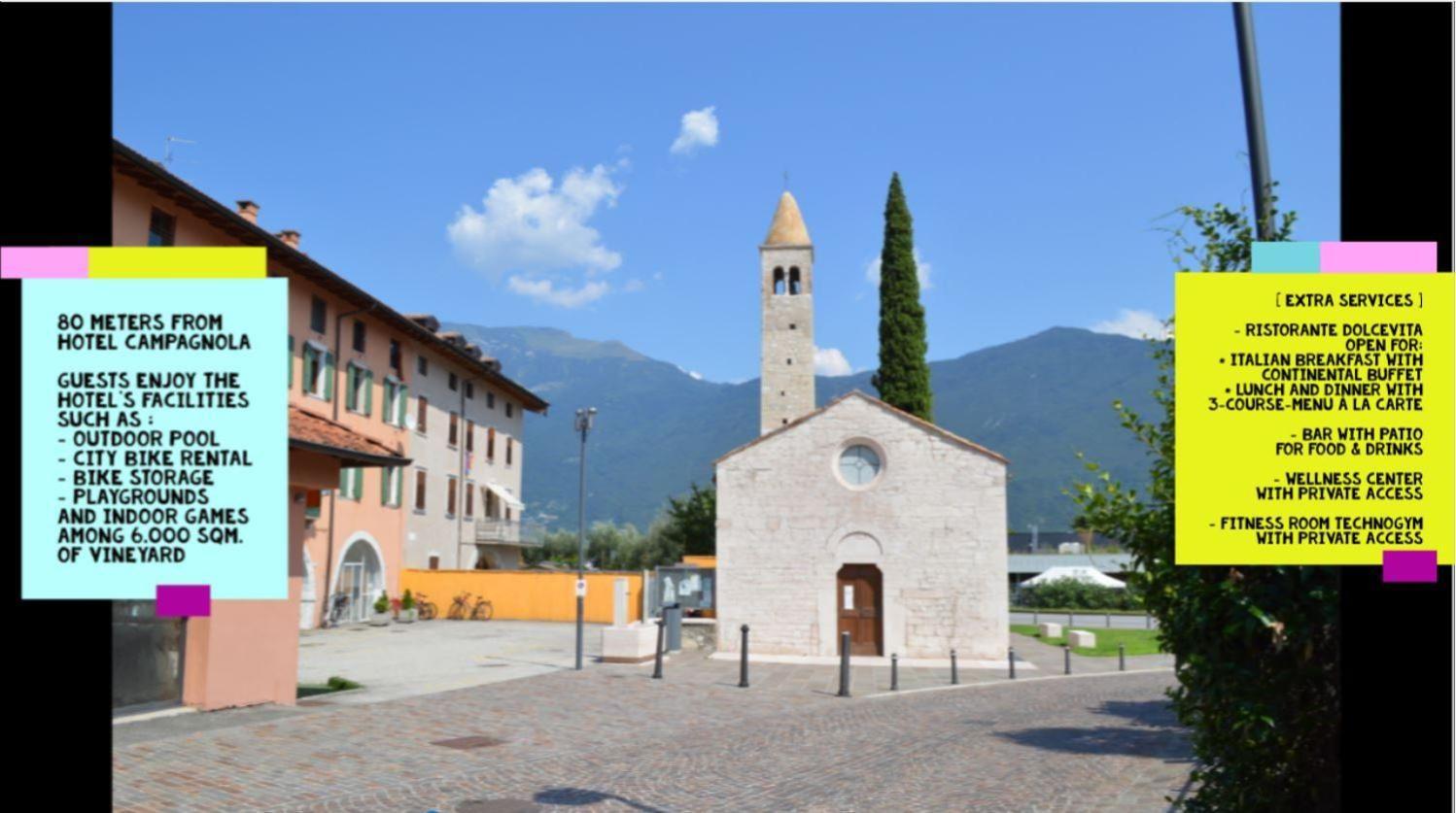 Appartamento Campagnola Mansardato Con Soppalco Riva del Garda Eksteriør bilde